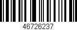 Código de barras (EAN, GTIN, SKU, ISBN): '46726237'