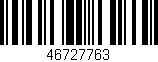 Código de barras (EAN, GTIN, SKU, ISBN): '46727763'
