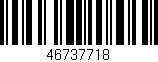 Código de barras (EAN, GTIN, SKU, ISBN): '46737718'