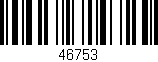 Código de barras (EAN, GTIN, SKU, ISBN): '46753'