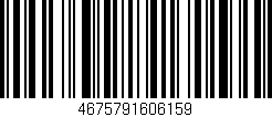 Código de barras (EAN, GTIN, SKU, ISBN): '4675791606159'