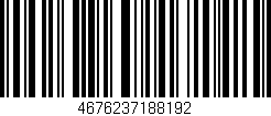 Código de barras (EAN, GTIN, SKU, ISBN): '4676237188192'