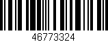 Código de barras (EAN, GTIN, SKU, ISBN): '46773324'