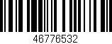 Código de barras (EAN, GTIN, SKU, ISBN): '46776532'