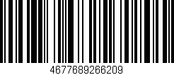 Código de barras (EAN, GTIN, SKU, ISBN): '4677689266209'