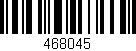 Código de barras (EAN, GTIN, SKU, ISBN): '468045'