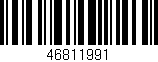 Código de barras (EAN, GTIN, SKU, ISBN): '46811991'