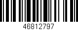 Código de barras (EAN, GTIN, SKU, ISBN): '46812797'