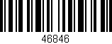 Código de barras (EAN, GTIN, SKU, ISBN): '46846'