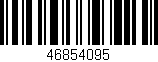 Código de barras (EAN, GTIN, SKU, ISBN): '46854095'