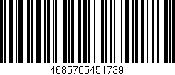 Código de barras (EAN, GTIN, SKU, ISBN): '4685765451739'