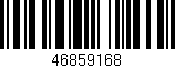 Código de barras (EAN, GTIN, SKU, ISBN): '46859168'