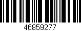 Código de barras (EAN, GTIN, SKU, ISBN): '46859277'