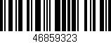 Código de barras (EAN, GTIN, SKU, ISBN): '46859323'