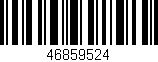Código de barras (EAN, GTIN, SKU, ISBN): '46859524'