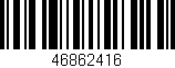 Código de barras (EAN, GTIN, SKU, ISBN): '46862416'
