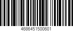 Código de barras (EAN, GTIN, SKU, ISBN): '4686451500601'