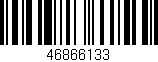 Código de barras (EAN, GTIN, SKU, ISBN): '46866133'