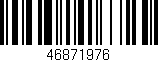 Código de barras (EAN, GTIN, SKU, ISBN): '46871976'