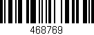 Código de barras (EAN, GTIN, SKU, ISBN): '468769'