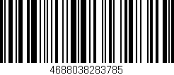 Código de barras (EAN, GTIN, SKU, ISBN): '4688038283785'