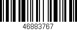 Código de barras (EAN, GTIN, SKU, ISBN): '46883767'