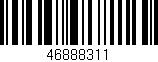 Código de barras (EAN, GTIN, SKU, ISBN): '46888311'