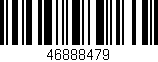 Código de barras (EAN, GTIN, SKU, ISBN): '46888479'
