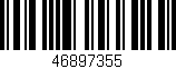Código de barras (EAN, GTIN, SKU, ISBN): '46897355'