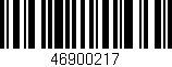 Código de barras (EAN, GTIN, SKU, ISBN): '46900217'