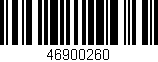 Código de barras (EAN, GTIN, SKU, ISBN): '46900260'