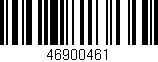 Código de barras (EAN, GTIN, SKU, ISBN): '46900461'