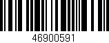 Código de barras (EAN, GTIN, SKU, ISBN): '46900591'