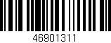 Código de barras (EAN, GTIN, SKU, ISBN): '46901311'