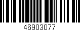 Código de barras (EAN, GTIN, SKU, ISBN): '46903077'