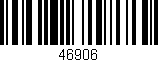 Código de barras (EAN, GTIN, SKU, ISBN): '46906'