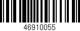 Código de barras (EAN, GTIN, SKU, ISBN): '46910055'