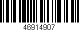 Código de barras (EAN, GTIN, SKU, ISBN): '46914907'