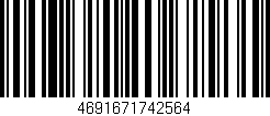 Código de barras (EAN, GTIN, SKU, ISBN): '4691671742564'