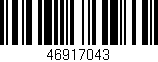 Código de barras (EAN, GTIN, SKU, ISBN): '46917043'