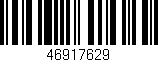 Código de barras (EAN, GTIN, SKU, ISBN): '46917629'