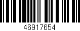 Código de barras (EAN, GTIN, SKU, ISBN): '46917654'