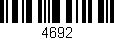 Código de barras (EAN, GTIN, SKU, ISBN): '4692'