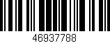 Código de barras (EAN, GTIN, SKU, ISBN): '46937788'