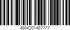 Código de barras (EAN, GTIN, SKU, ISBN): '4694201467777'