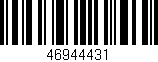 Código de barras (EAN, GTIN, SKU, ISBN): '46944431'