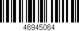 Código de barras (EAN, GTIN, SKU, ISBN): '46945064'