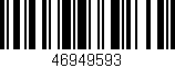 Código de barras (EAN, GTIN, SKU, ISBN): '46949593'