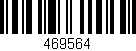 Código de barras (EAN, GTIN, SKU, ISBN): '469564'