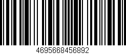 Código de barras (EAN, GTIN, SKU, ISBN): '4695668456892'